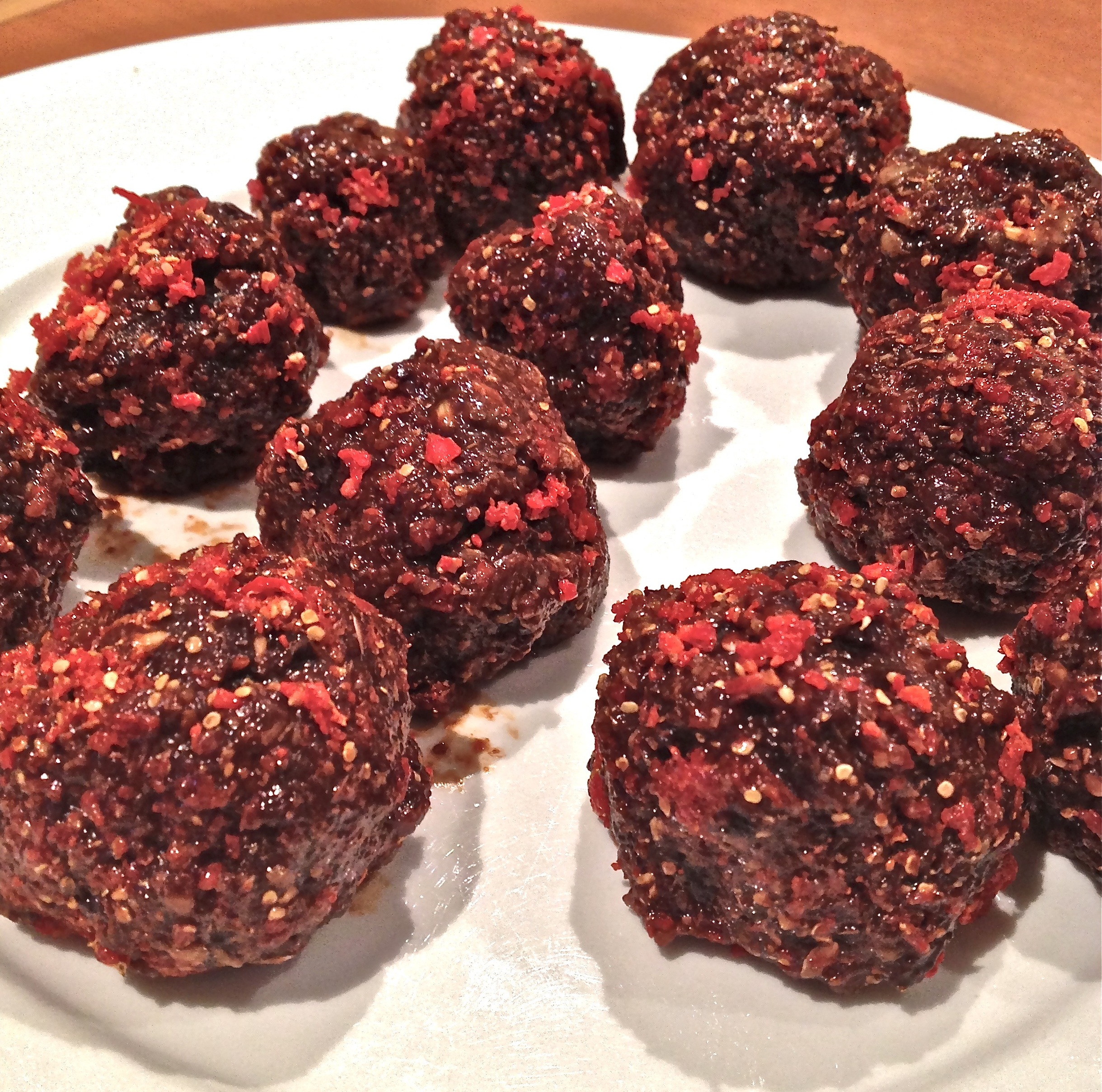 Goji berry protein balls