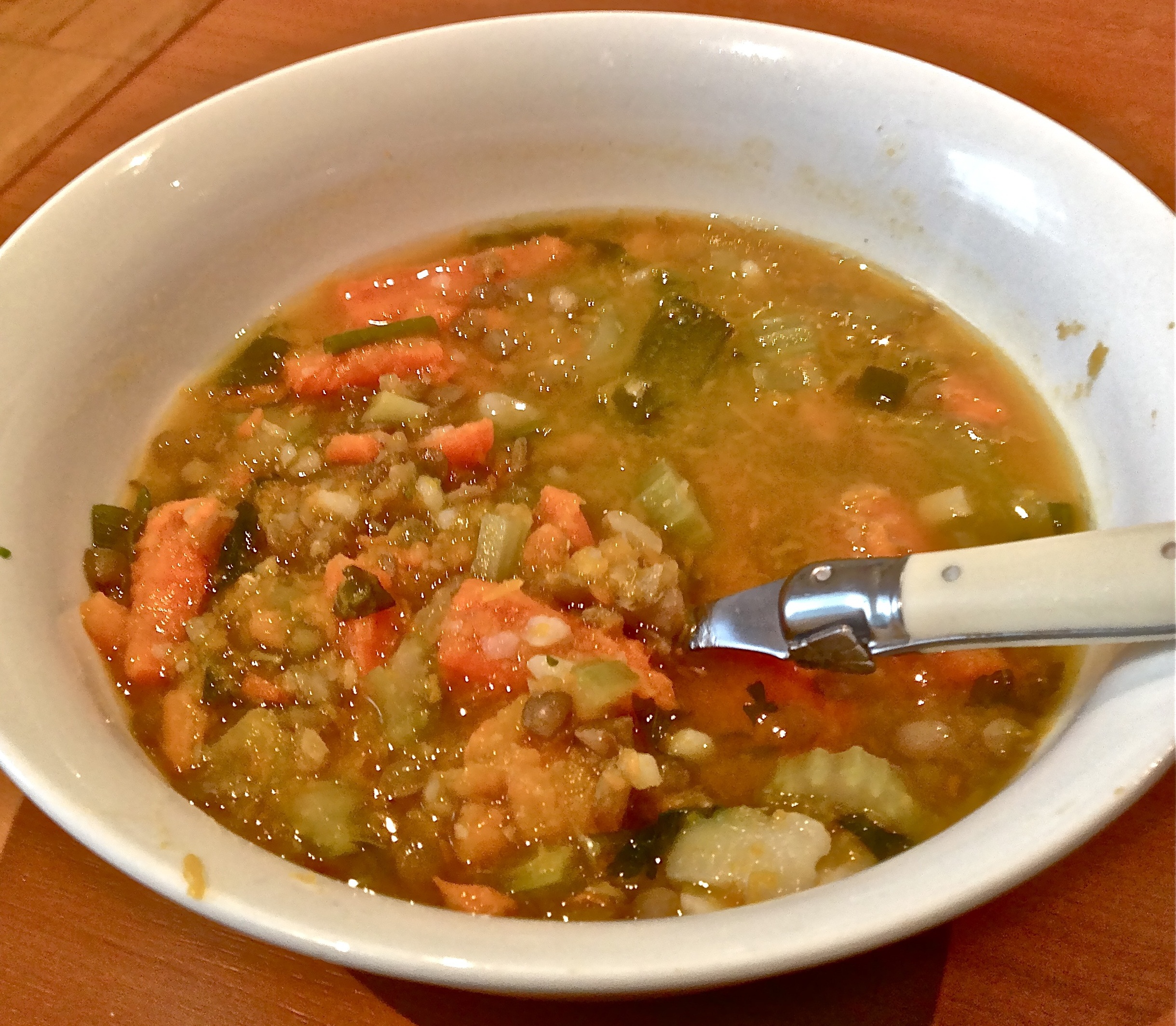 Lentil soup