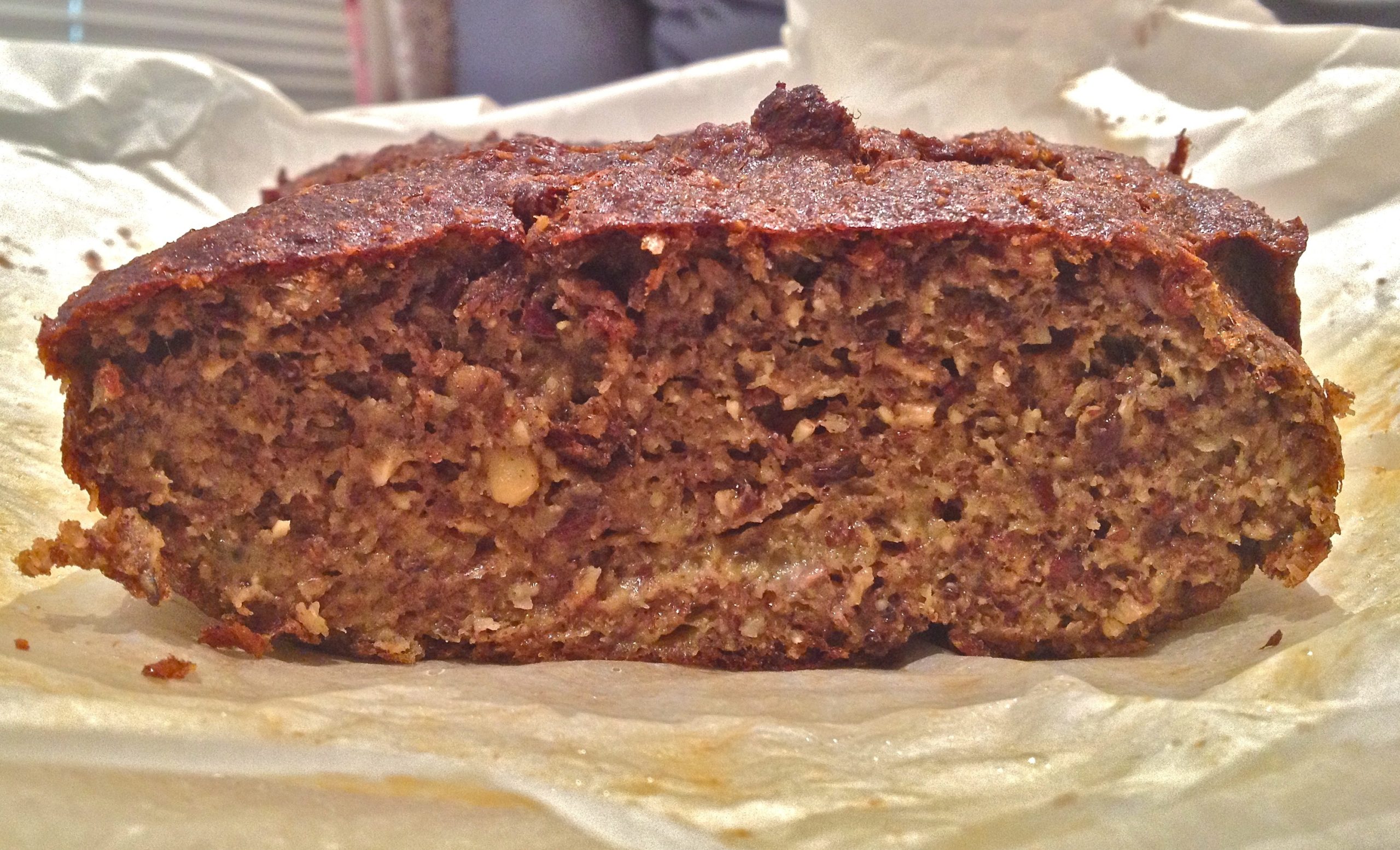 Banana Bread:  Gluten Free, Low Carb, No Added Sugar