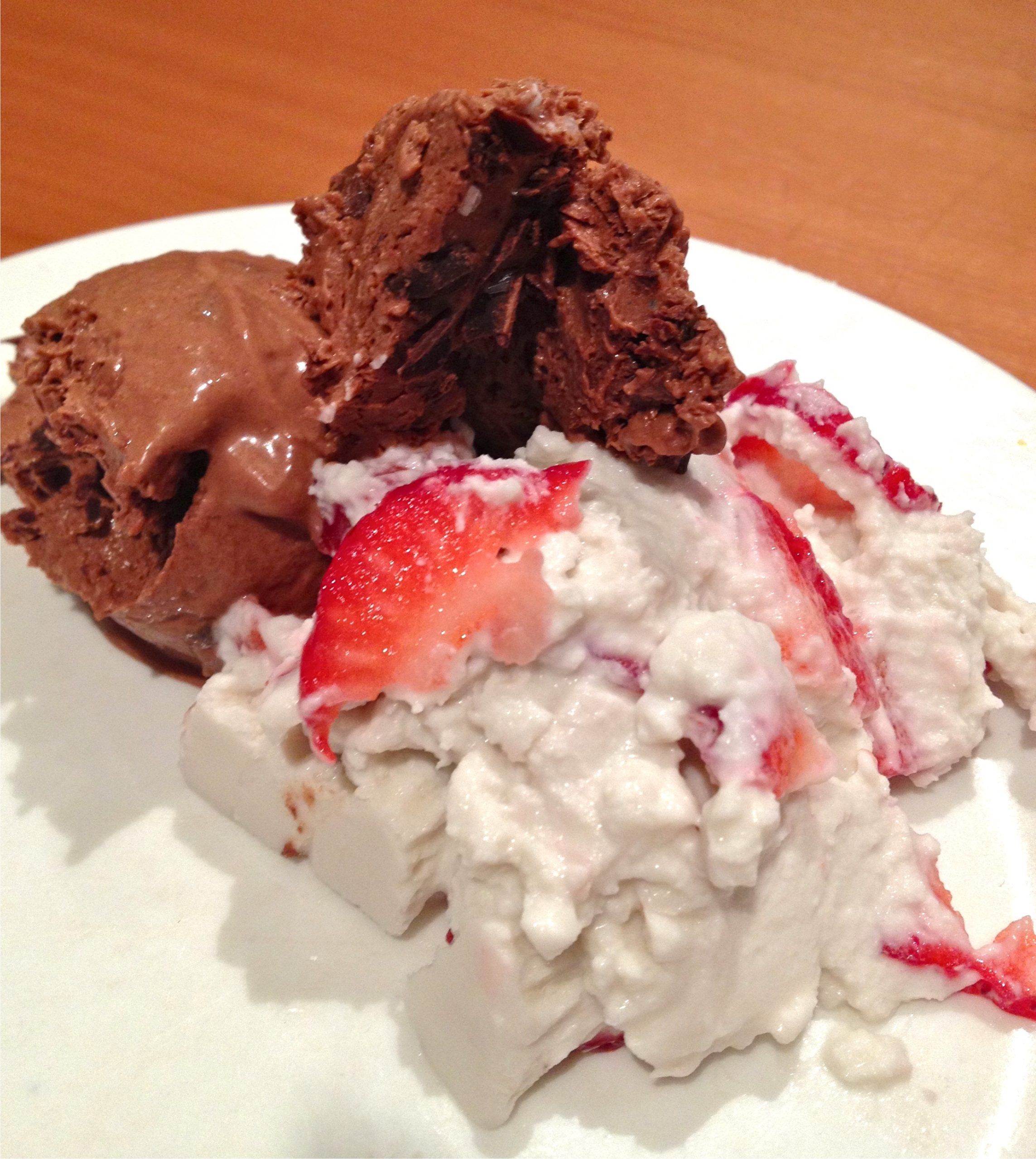 Best Weight Loss Food: Dairy Free No Added Sugar Strawberry and Coconut Ice Cream