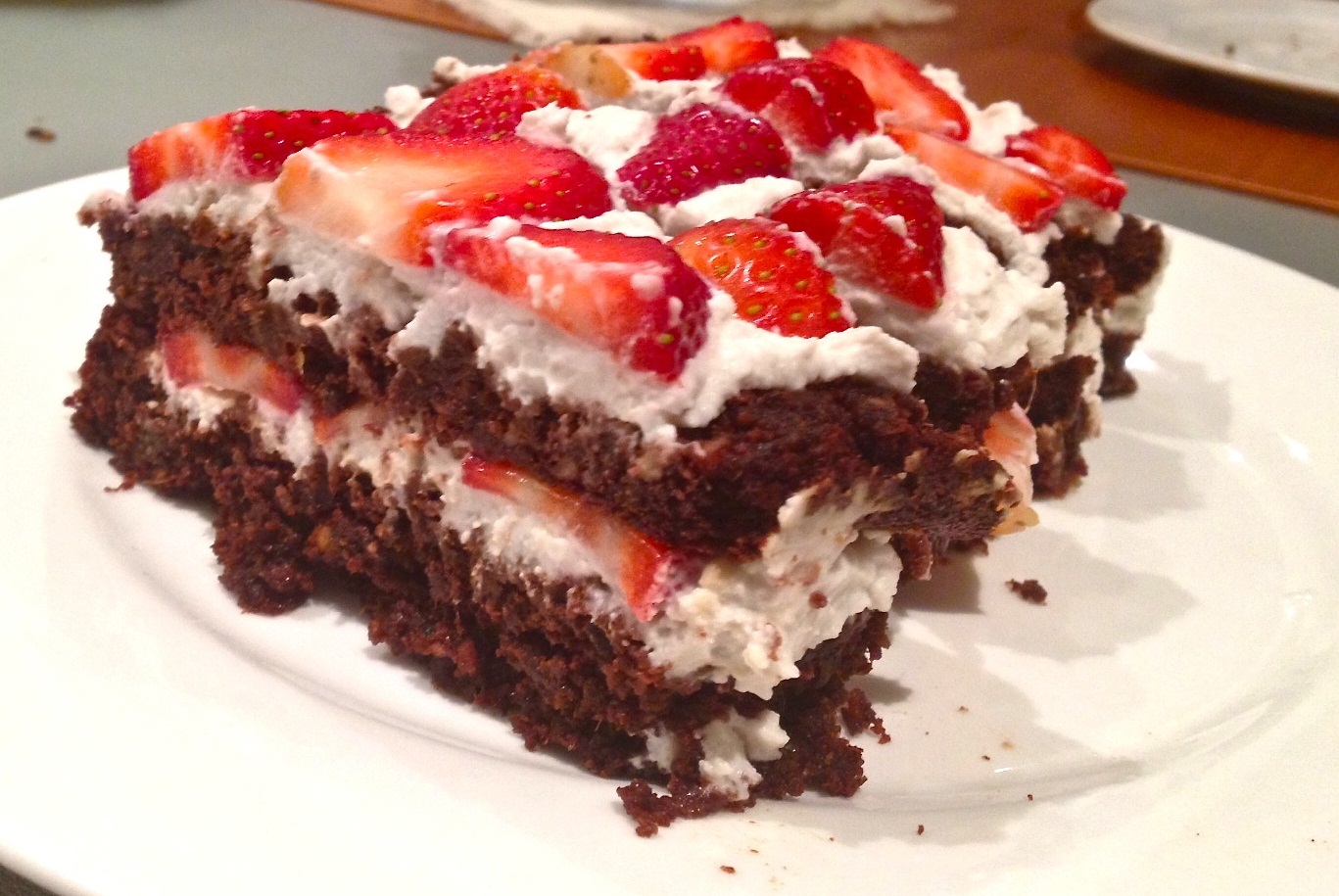 Layered Chocolate Cake: Gluten, Sugar, Butter, Dairy Free