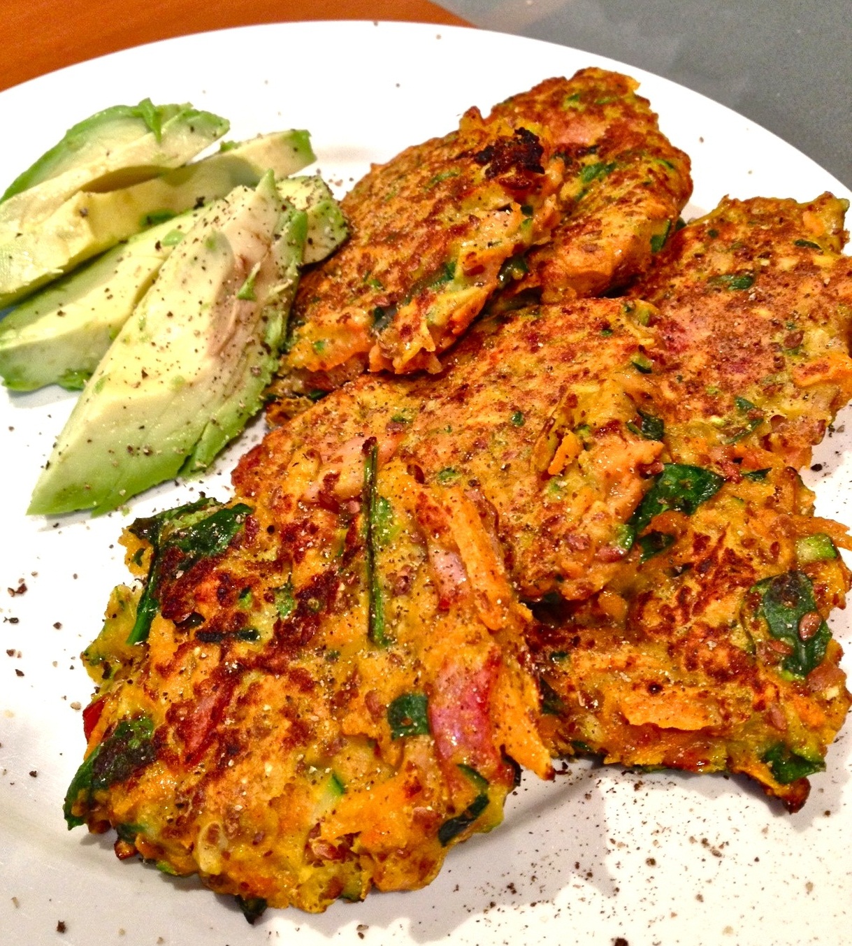 Sweet Potato Fritters: Gluten Free