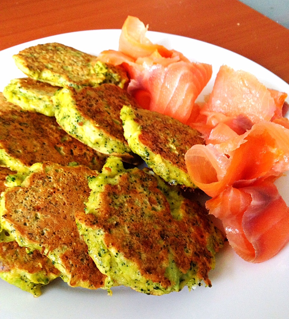 Broccoli and Corn Fritters