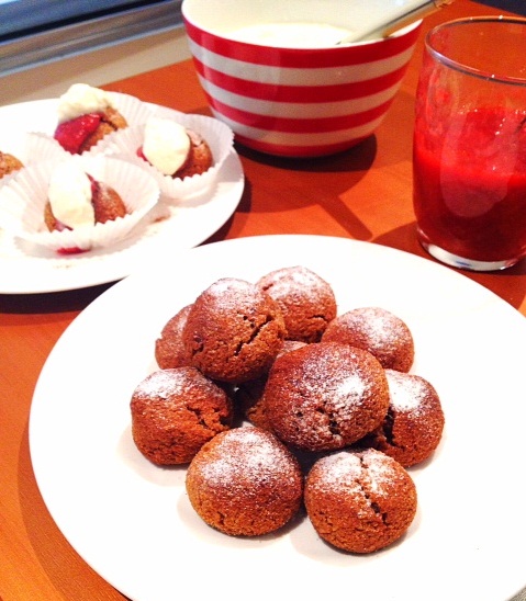 Mini Doughnuts: Gluten Free, No added Sugar or Butter