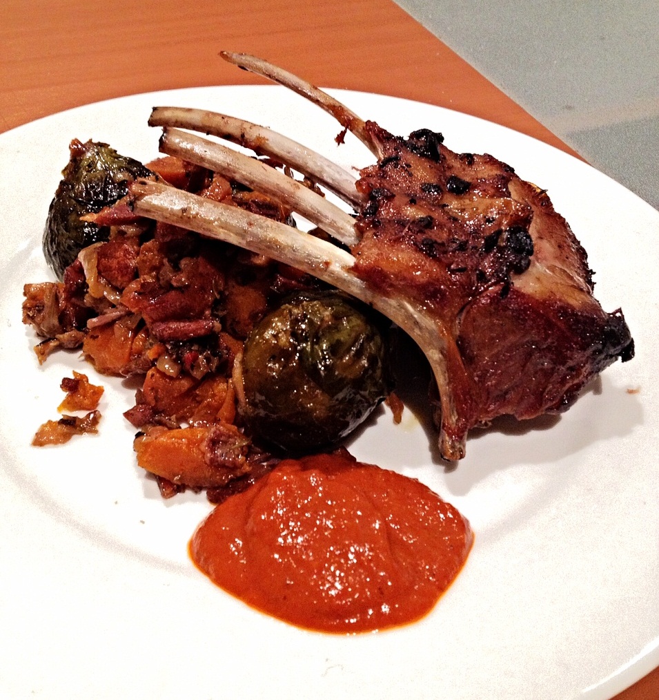 Slow Cooked Lamb Rack