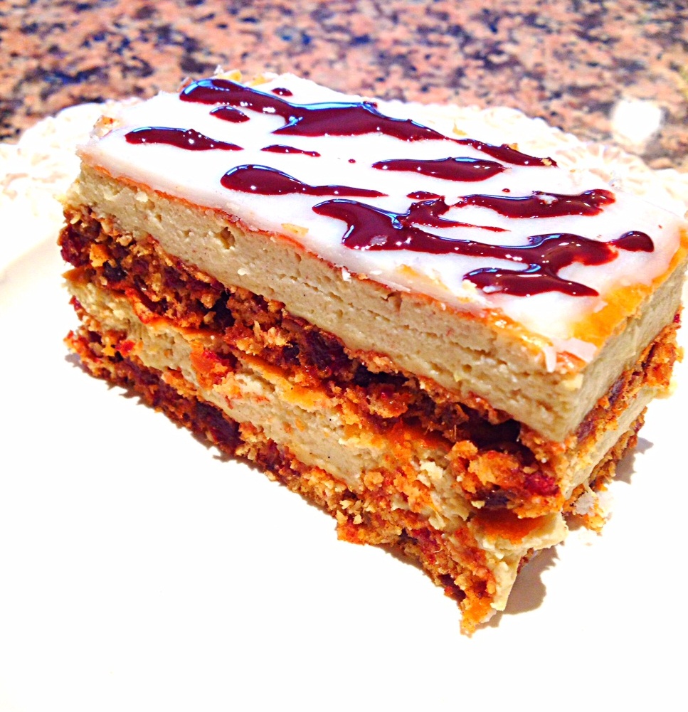 Vanilla Slice: Gluten, Sugar and Dairy Free