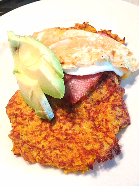 Sweet Potato Rosti: Gluten Free