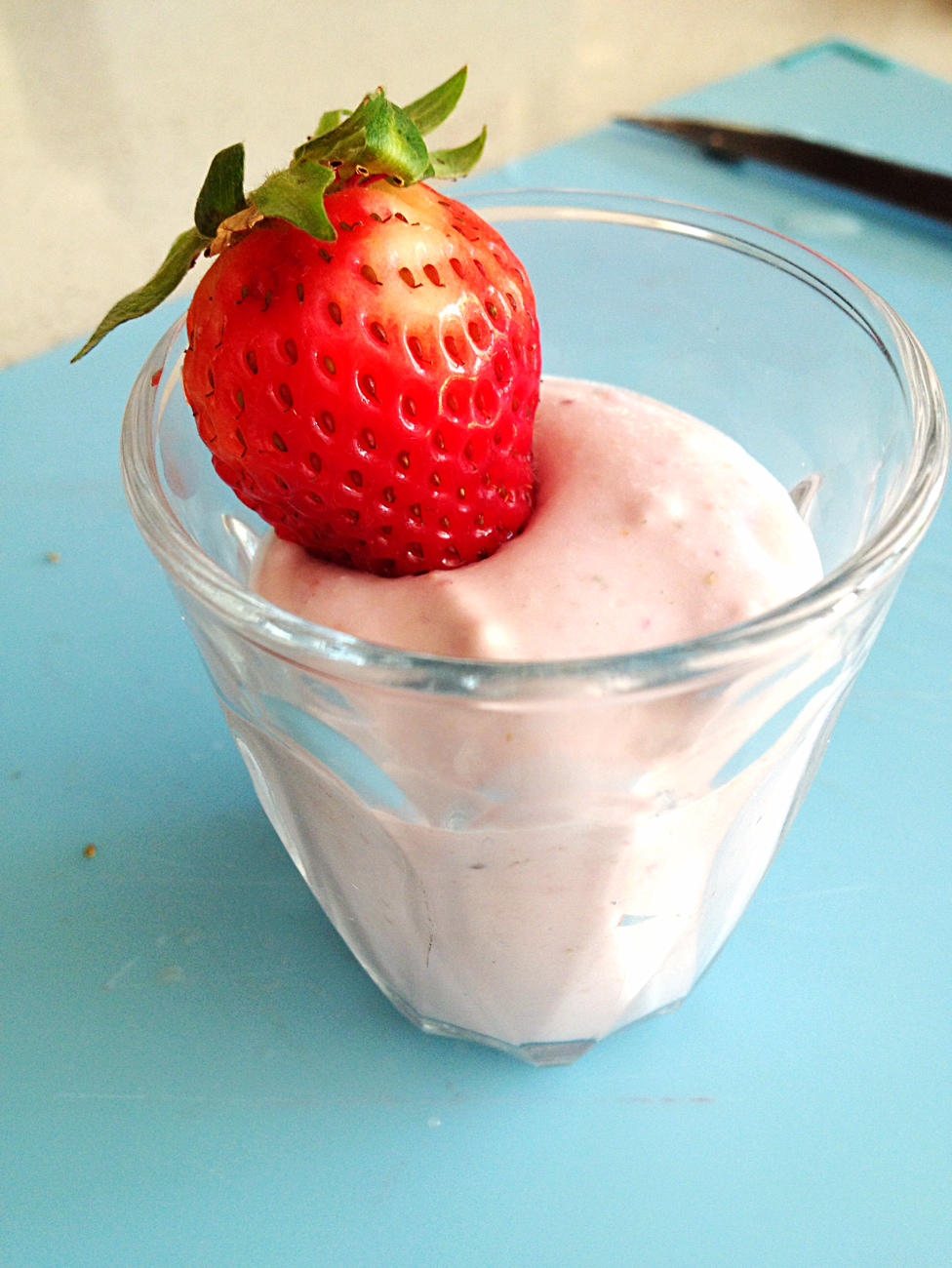 Dairy Free Strawberry Yoghurt