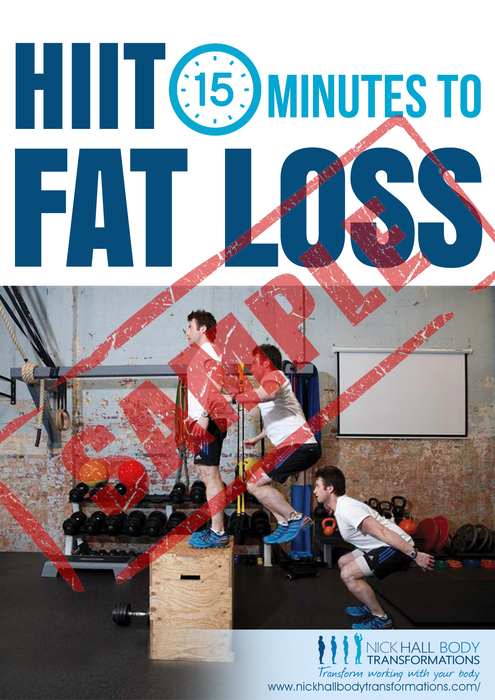 HIIT Sample e-book - 15 Minutes to Fat Loss