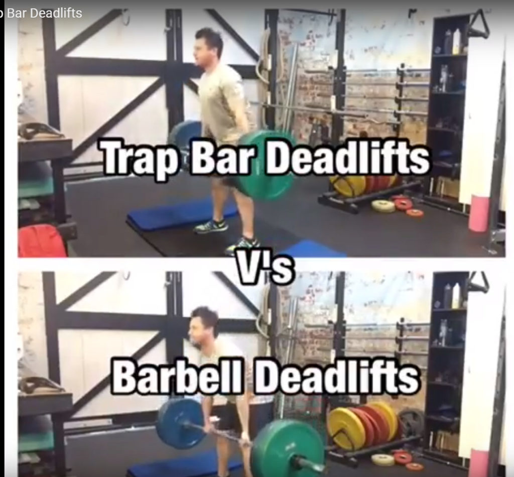 Trap Bar Vs Barbell Deadlifts