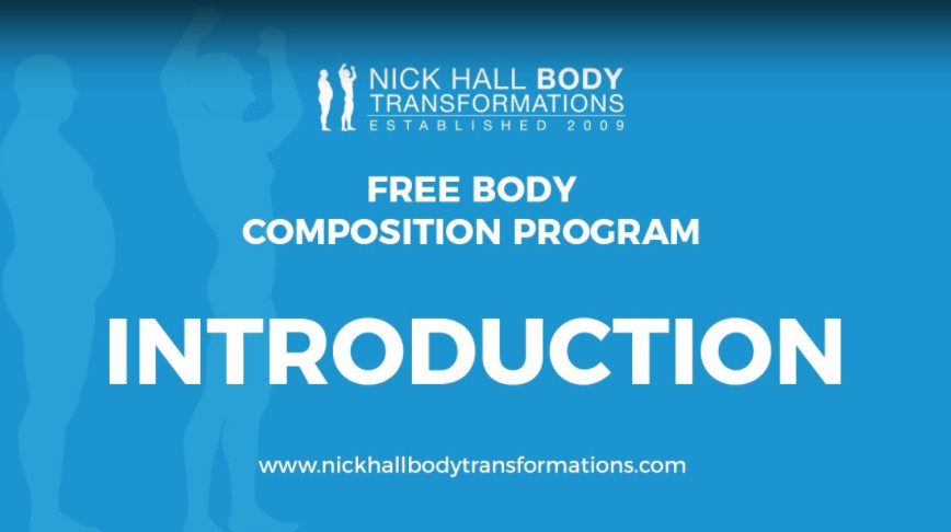 Body composition program - introduction
